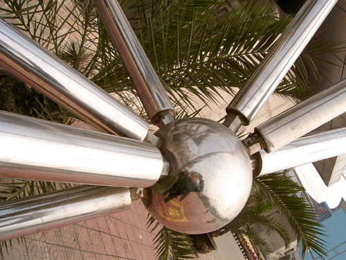 枝江不锈钢螺栓球网架